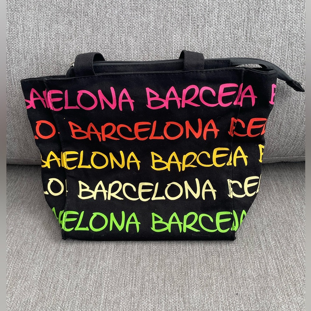 New Robin Ruth neon Barcelona small tote bag